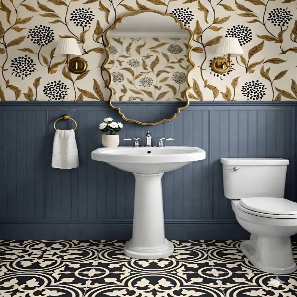 Bold Alham Black Bathroom Design Inspiration