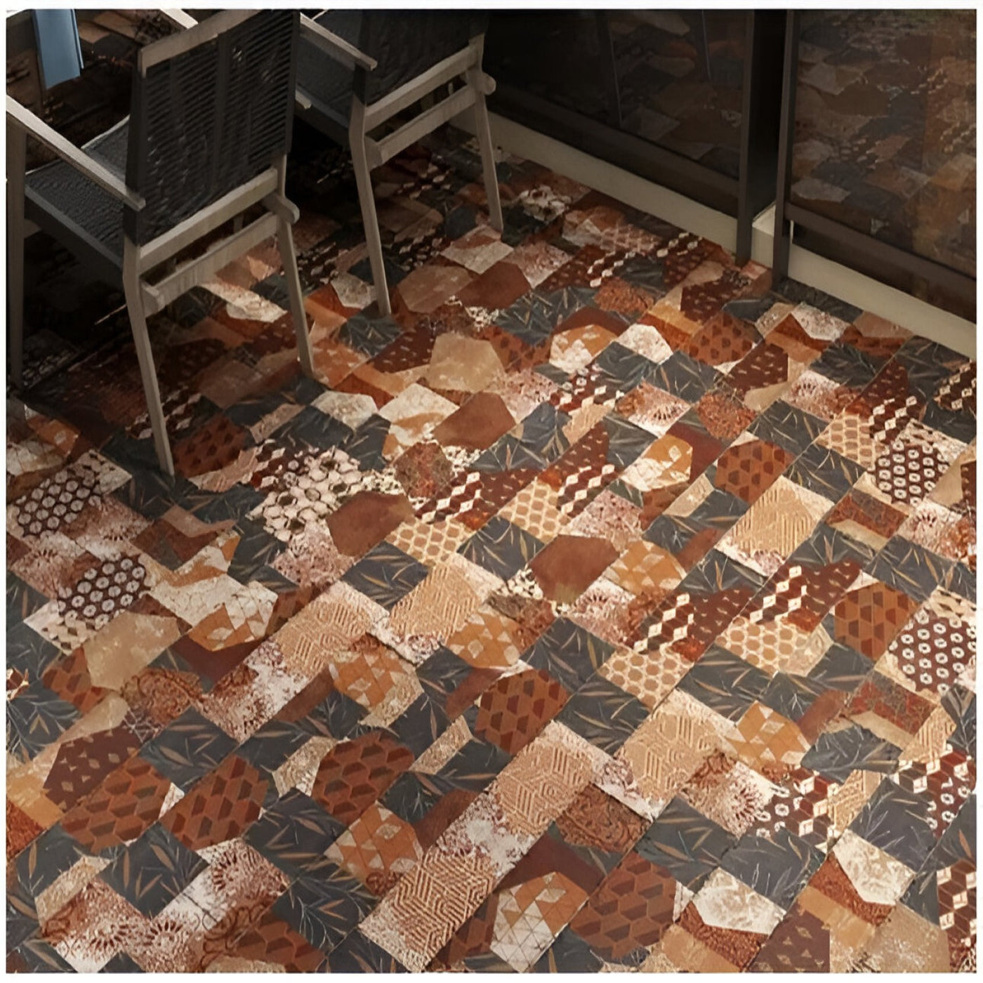 Artistic Earthy Encore Wooden Planks Inspiration
