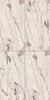 Ora Crackles Beige Marble Vitrified Tile 24 Inch x 48 Inch featuring a polished beige finish with subtle crackle marble patterns suitable for luxurious wall and floor applications in living rooms kitchens and commercial spaces