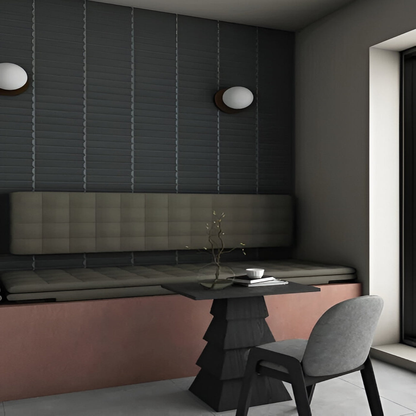 Bold Roof Black Living Room Inspiration