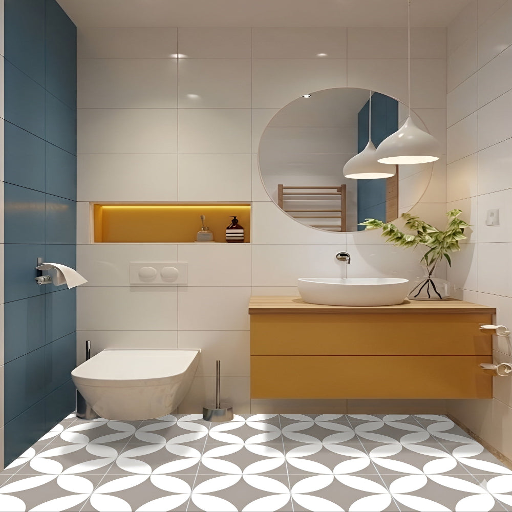 Minimalist Grey SC-119 Bathroom Tile Inspiration