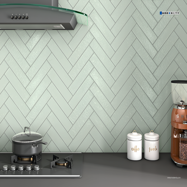 Artisan Glossy Smeraldo Green Kitchen Inspiration