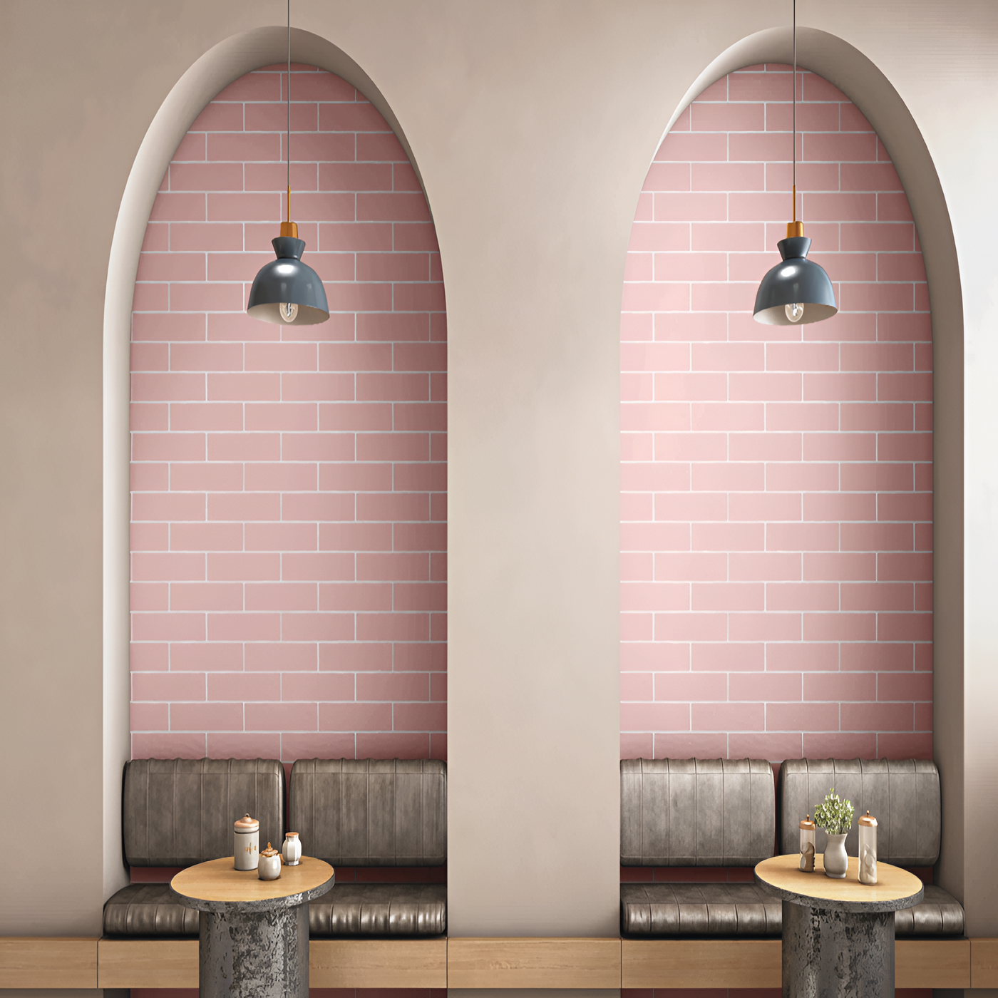 Chic Sweet Pink Artisan Cafe Design Inspiration