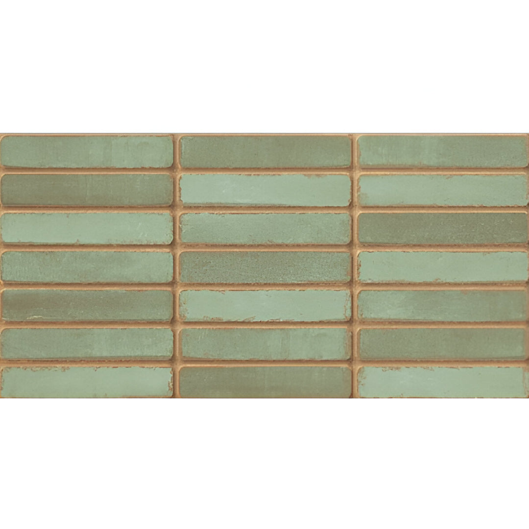 101 MN Green Ceramic Wall Tile with Matte Finish – 12x24 Inch


