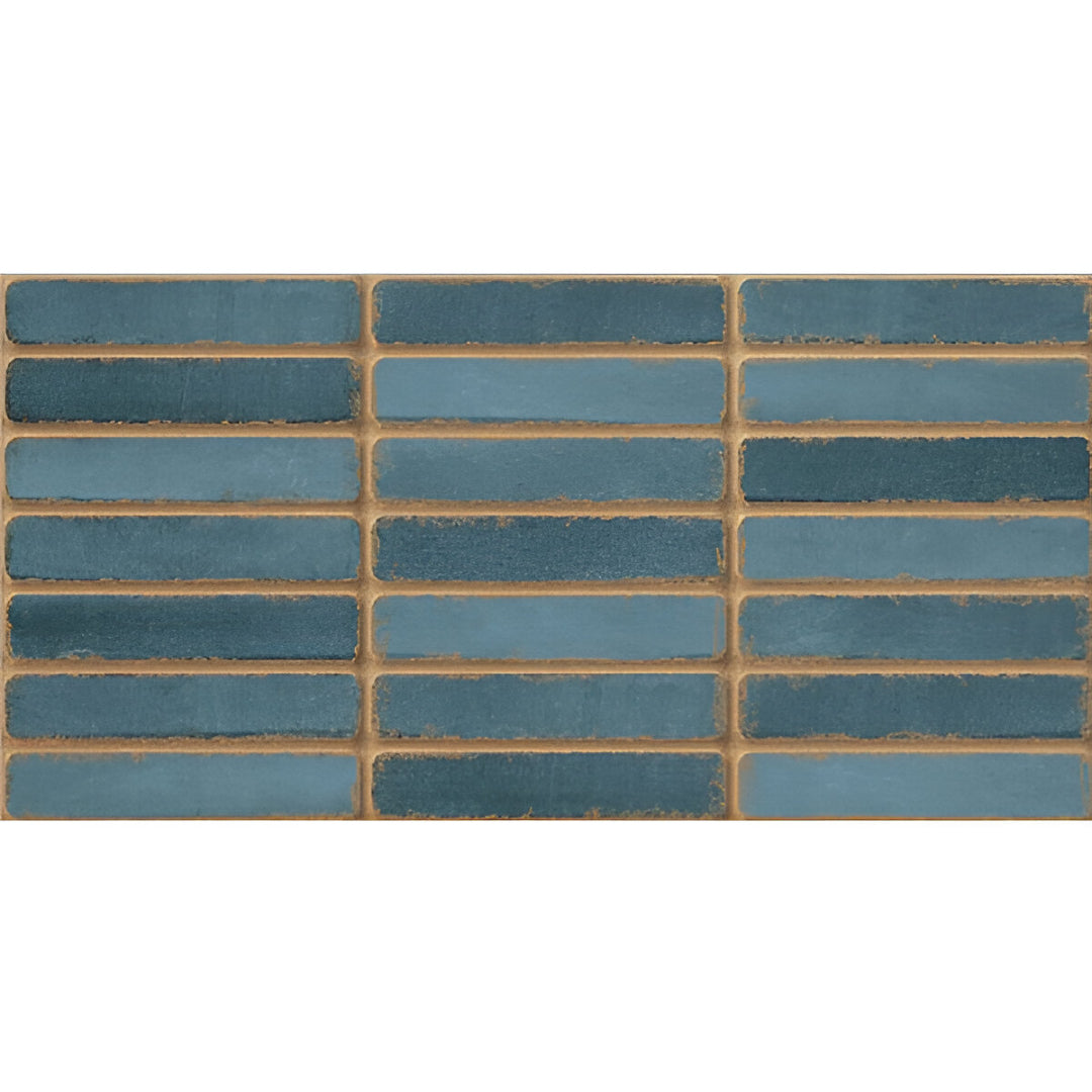 102 MN Blue Matte Ceramic Tile – 12x24 Inches for Wall Application


