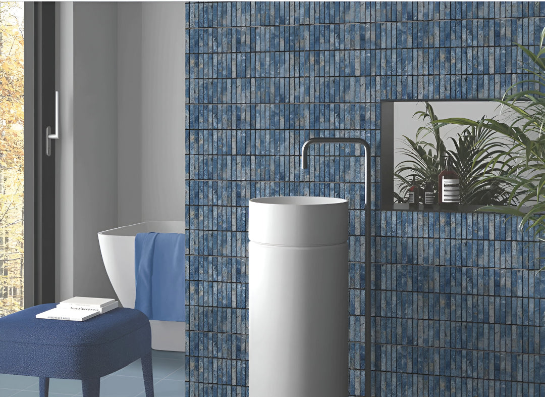 104 MN Blue Matte Ceramic Wall Tile – 12x24 Inch


