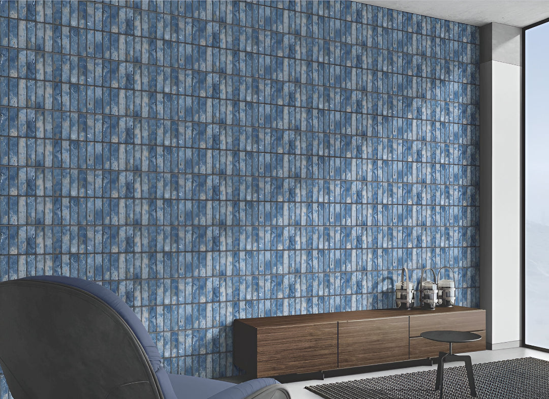 106 MN Blue Matte Ceramic Tile – 12x24 Inch for Wall Use


