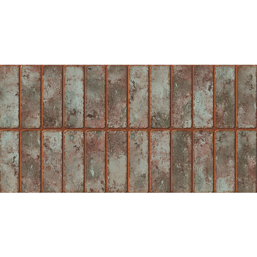 107 MN Brown Ceramic Tile 12x24 Inch – Matte Finish Ceramic Wall Tile in Earthy Brown


