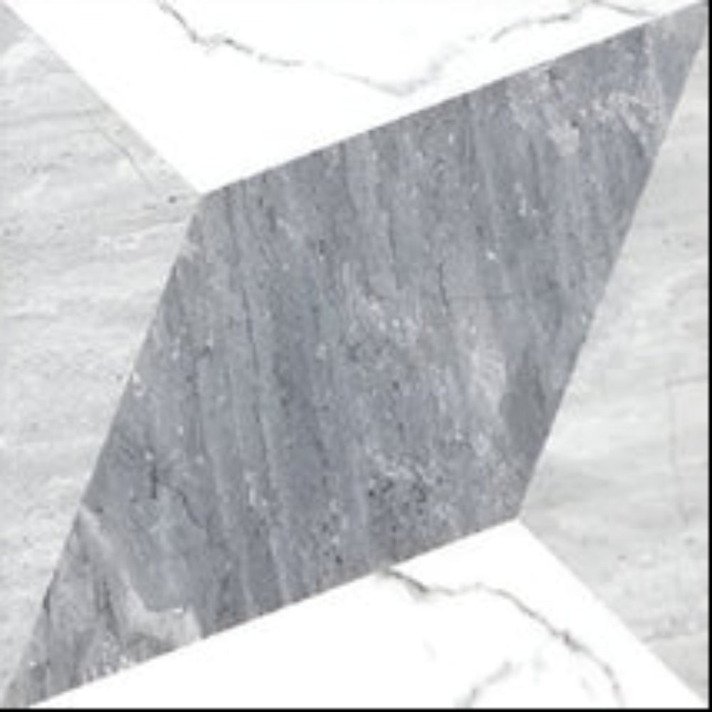 11149 Marble Ceramic Tile 24x24 Inch, featuring classic white marble tones with soft gray veining, perfect for elegant and durable flooring or wall applications.
