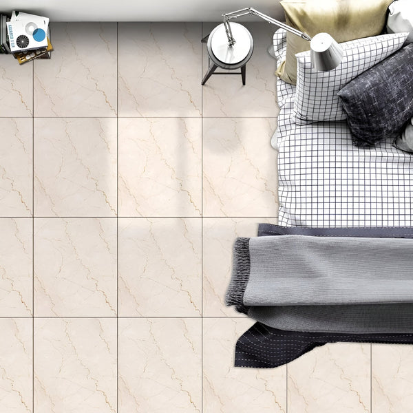 Artistic Beige Cloud Marble Living Inspiration