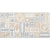 15045-HL-1 Ceramic Tile 12 x 24 Inch – Decorative Floral and Geometric Design