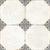 1661 Moroccan Vitrified Tile – 16x16 Inch tile with classic Moroccan-inspired geometric and floral motifs in bold, contrasting tones, ideal for walls and flooring.