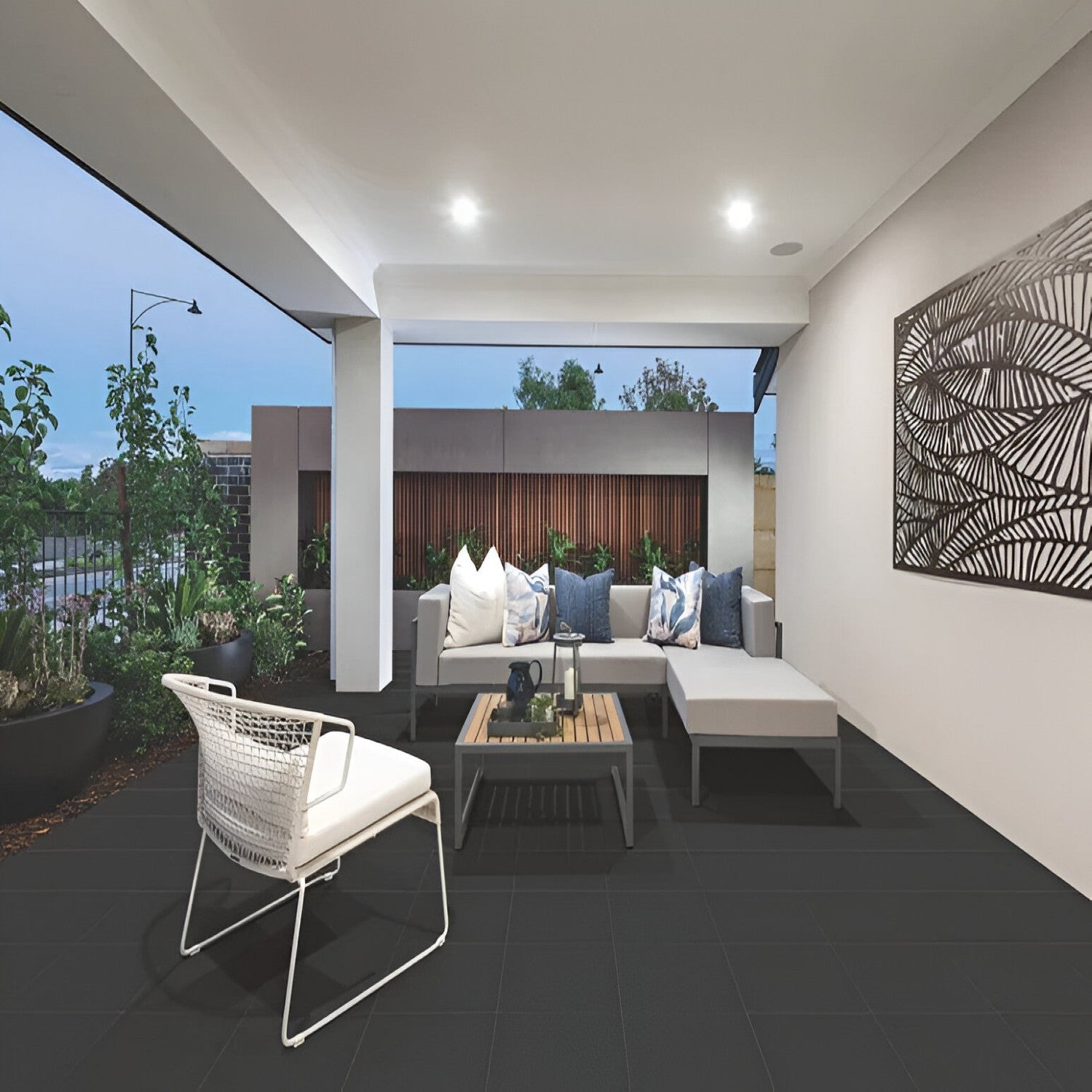 1674 Plain Vitrified Tile 16x16 Inch, featuring a smooth, polished surface in neutral tones, ideal for durable, elegant, and low-maintenance flooring or wall applications.
