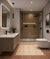 1682 Moroccan vitrified bathroom floor tile in 16 x 16 inch size featuring intricate Moroccan-inspired printed rangoli patterns with a matt finish, designed for durable residential bathroom flooring, offering decorative appeal, moisture resistance, easy maintenance, and a sophisticated handcrafted aesthetic.