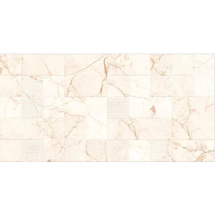 17012-HL-1 Ceramic Tile 12 x 24 Inch – Decorative Cream Marble Tile