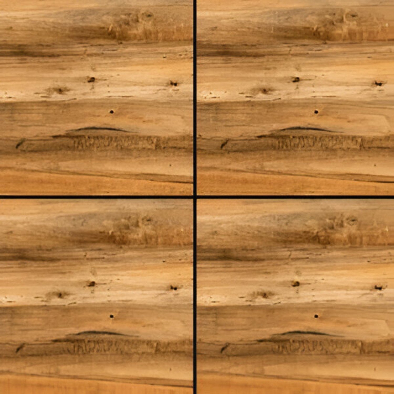 20041 Wooden Ceramic Tile 24x24 Inch, featuring natural wood-like patterns with warm brown tones, ideal for creating a rustic and durable flooring or wall finish.
