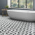 20453 terrazzo vitrified tile in 12×12 inch size featuring a smooth matt finish, suitable for wall and floor installation, showcasing a refined terrazzo surface with durable vitrified construction for modern interiors.