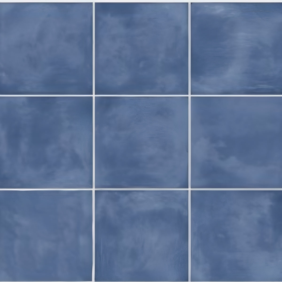 301 MN Tile 12x12 Inch – Matte finish navy blue square ceramic tile for walls.

