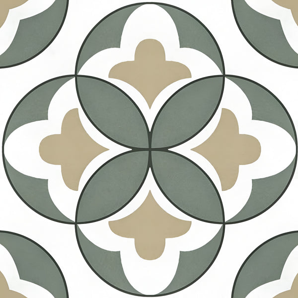3030017 Moroccan Vitrified Tile 12 Inch x 12 Inch