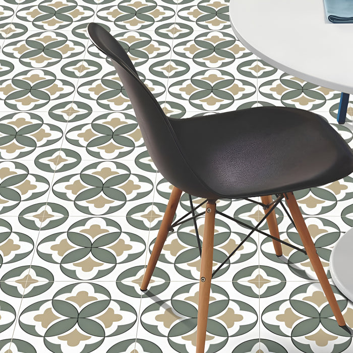 Artistic Multi Color Moroccan Rangoli Floor Inspiration