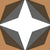 303004 Moroccan Vitrified Tile – 12×12 inch matte vitrified tile featuring an elegant printed Moroccan geometric pattern in neutral beige and light gray tones, designed for stylish wall or floor installations.