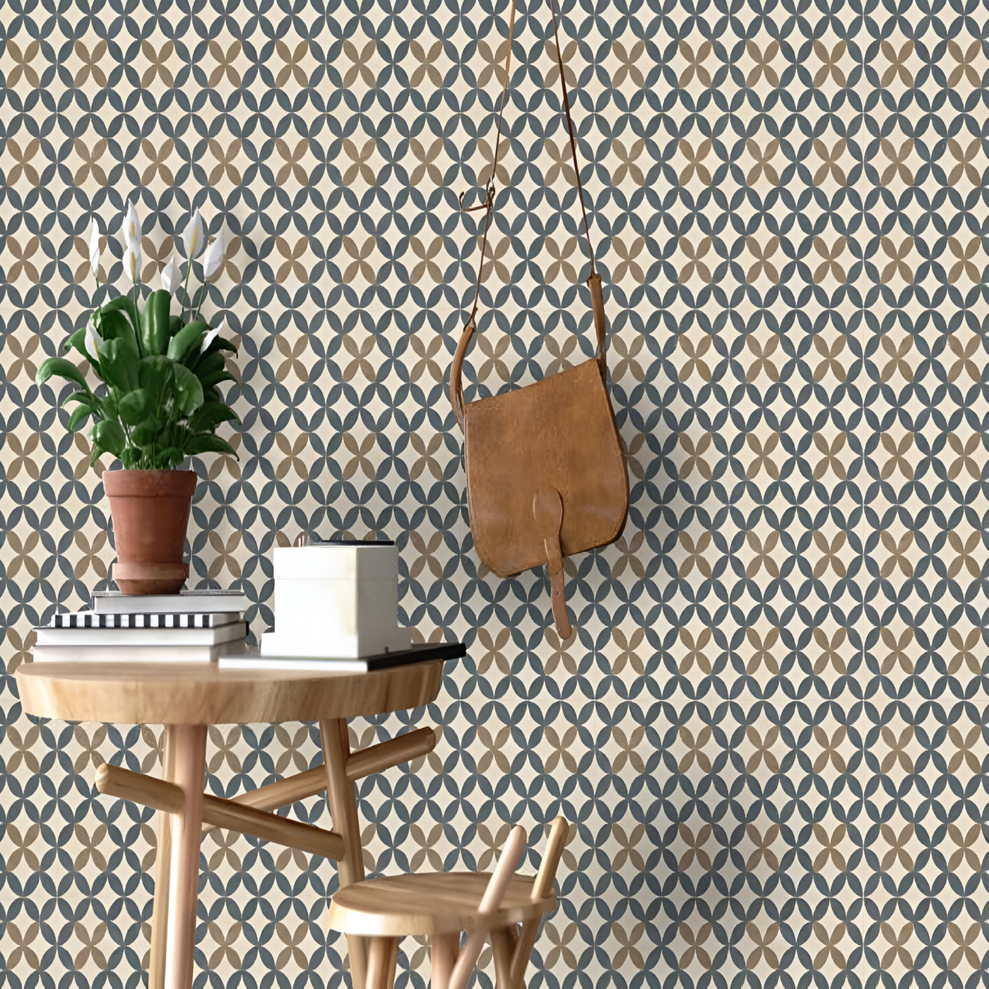 Bold Blue Star Moroccan Bathroom Design Inspiration