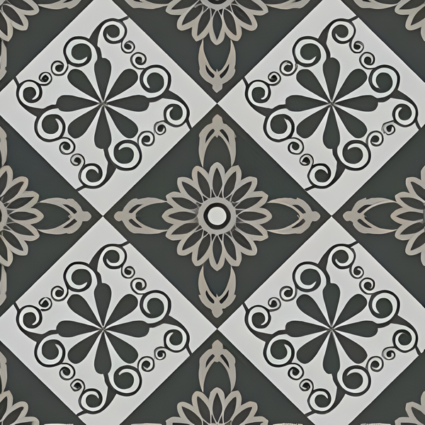 303006 Moroccan Vitrified Tile 12 Inch x 12 Inch