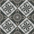 303006 Moroccan Vitrified Tile – 12×12 inch matt vitrified tile featuring a soft cream background with intricate printed Moroccan geometric and floral rangoli patterns in beige tones, ideal for classy wall and floor installations.