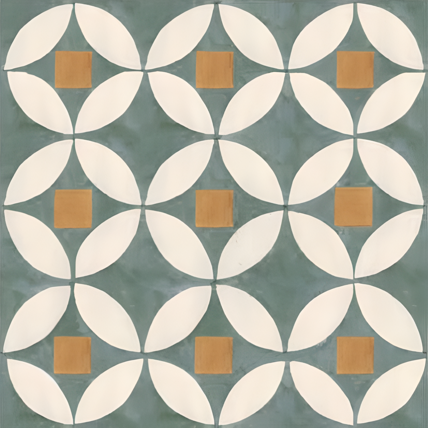 303012 Moroccan Vitrified Tile – 12×12 inch matt-finish vitrified tile featuring a warm cream background with printed Moroccan-rangoli floral and geometric motifs in subtle beige tones, ideal for stylish floor and wall installations.