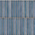 311 MN Tile 12x12 Inch – Deep blue matte wall tile with ribbed vertical texture for bold and modern interiors.

