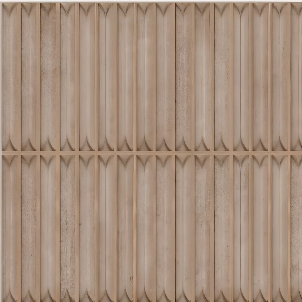 312 MN Tile 12x12 Inch – Coffee brown matte wall tile with ribbed vertical texture for warm, earthy interiors.

