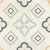 Beige Moroccan vitrified tile with detailed printed rangoli design in a 12 inch by 12 inch square format, featuring a smooth matt finish suitable for elegant wall and floor applications in modern and traditional interiors.