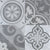 4024 F-HL Moroccan vitrified floor tile in 16x16 inch size featuring an elegant printed Rangoli-inspired design with a smooth matt finish, ideal for enhancing living rooms, bedrooms, and artistic interior flooring spaces.