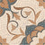 4091-AN vitrified floor tile in 16×16 inch size featuring an intricate printed Rangoli pattern with a smooth matt finish, designed to enhance living rooms, dining areas, and elegant interior floor spaces with a traditional yet modern look.