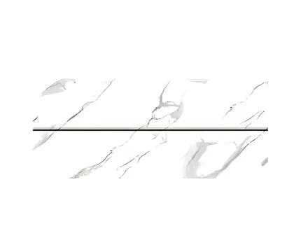 4125-L Ceramic Tile 12x24 inch with sleek glossy finish and neutral decorative design, ideal for bathroom walls, kitchen areas, and contemporary interiors.