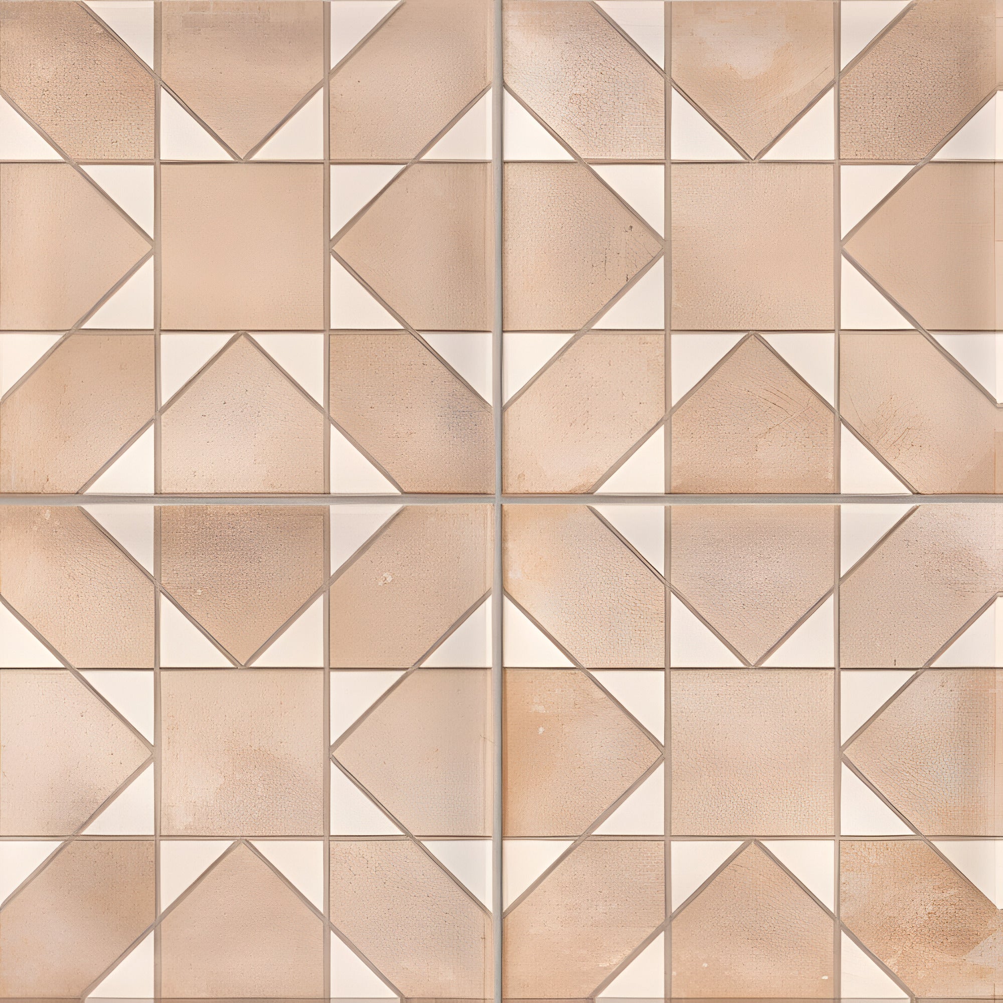 501-MN ceramic wall tile in 12 inch by 12 inch size featuring a glossy surface with deep punched texture, printed detailing, and subtle highlighter effects, installed on an interior wall to create a refined and visually rich decorative finish