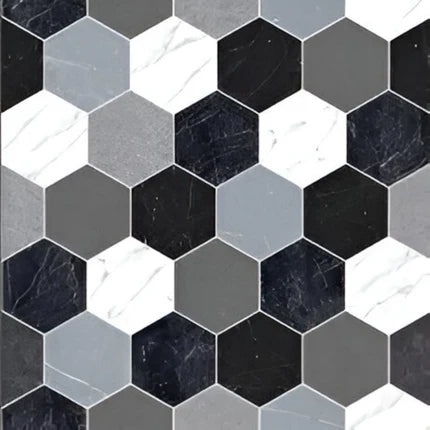 5053 Vitrified Tile – 20×20 inch square vitrified floor tile featuring a subtle mid-gray marble-like pattern with light veining, offering a polished, natural stone appearance for modern indoor flooring.