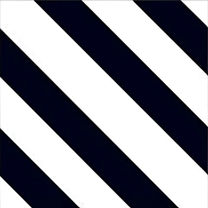 512 Decor Moroccan Vitrified Tile 12x12 inch in blue and white, featuring bold geometric patterns with sharp linework and contrasting angular designs for a striking modern Moroccan aesthetic.









