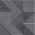 514 Decor Moroccan Vitrified Tile 12x12 inch with bold black and white linear geometric patterns forming optical illusions and angular abstract designs.
