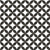 6903 Moroccan Ceramic Tile – 24x24 inch ceramic tile with a bold black and white overlapping petal pattern, ideal for feature walls and statement floors.