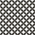 6903 Moroccan Ceramic Tile – 24x24 inch ceramic tile with a bold black and white overlapping petal pattern, ideal for feature walls and statement floors.