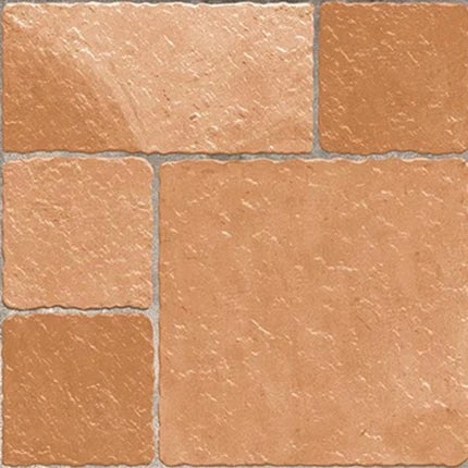 7465 rustic vitrified floor tile in 16x16 inch size showing a natural textured surface with a matt finish, installed in a modern interior flooring layout highlighting durability, uniform design pattern, and smooth tile alignment for residential and commercial use.