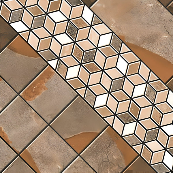 7551 Moroccan Vitrified Tile 16 * 16 Inch