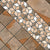 7551 Moroccan vitrified tile in 16 by 16 inch size featuring intricate printed Moroccan and Rangoli-inspired geometric and ornamental patterns arranged in a symmetrical layout with a smooth matt surface suitable for modern interior flooring spaces.
