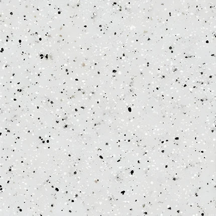 8125 terrazzo vitrified floor tile with detailed terrazzo pattern design, matt surface texture, square 16x16 inch format installed in a modern interior flooring layout showing clean edges and seamless alignment.