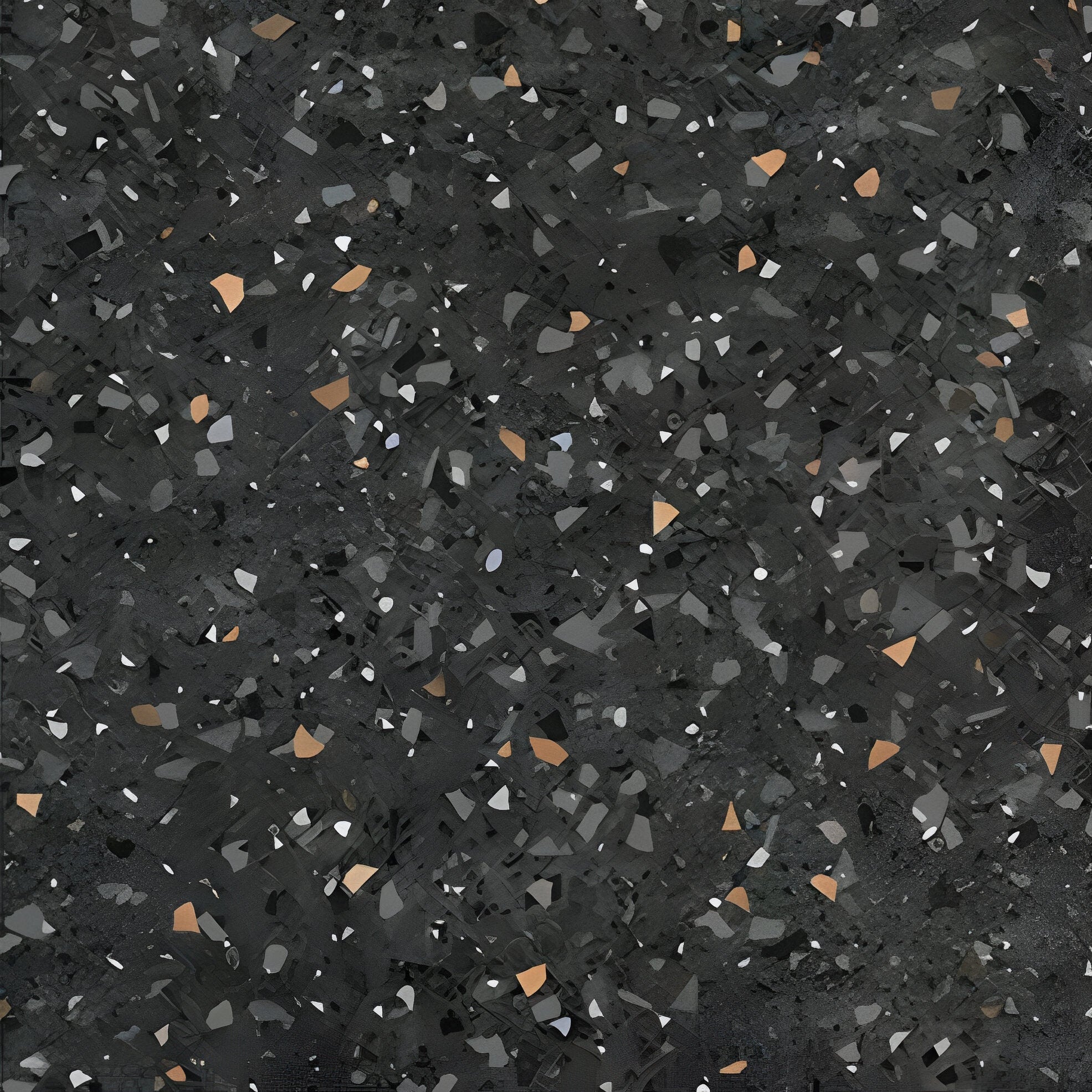 8126 terrazzo vitrified floor tile in 16×16 inch size featuring a terrazzo-inspired pattern with a smooth matte surface, designed for modern residential and commercial interiors, suitable for living rooms, offices, and stylish floor applications with durable vitrified construction.