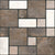 8130 Moroccan Vitrified Tile 16 * 16 Inch