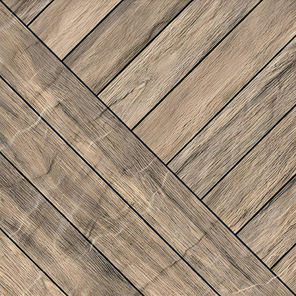 8151 Wooden Vitrified Tile 16×16 inch installed on a modern floor, showcasing a detailed wooden pattern with a natural grain-like texture, arranged in a neat grid layout that highlights the matt surface and realistic wood-inspired design, creating a warm and sophisticated flooring appearance suitable for contemporary interiors.