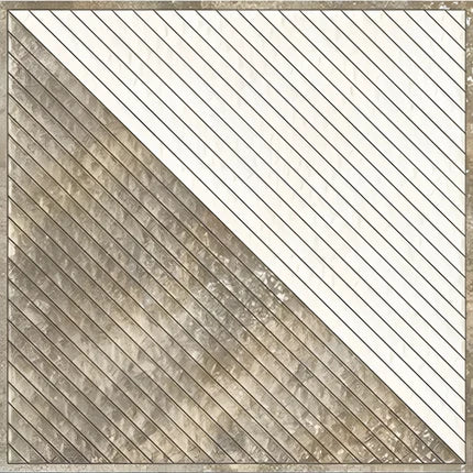 8213 Moroccan vitrified floor tile in 16 x 16 inch size, featuring detailed printed Moroccan and Rangoli inspired geometric pattern with a smooth matt surface texture, suitable for residential and commercial flooring applications.