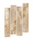 Akron Beige Wooden Plank Vitrified Floor Tile 8x48 Inch in matt finish, showing detailed natural wood grain texture and beige wooden plank design for interior home or commercial flooring applications.